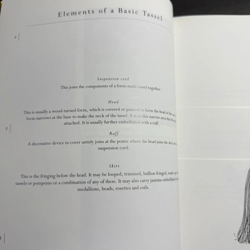 The Art‎ of Tassel Making Book Susan Dickens Craft DIY Home Decor Projects